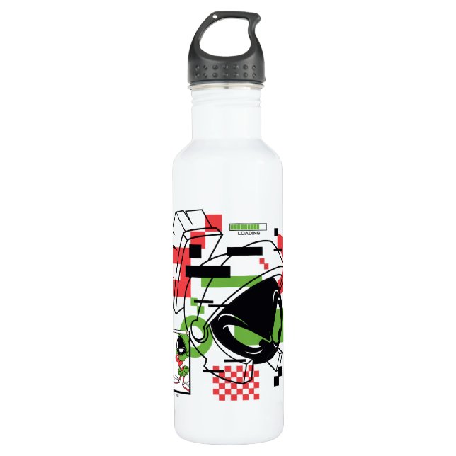 MARVIN THE MARTIAN™ Glitch 710 Ml Water Bottle (Front)