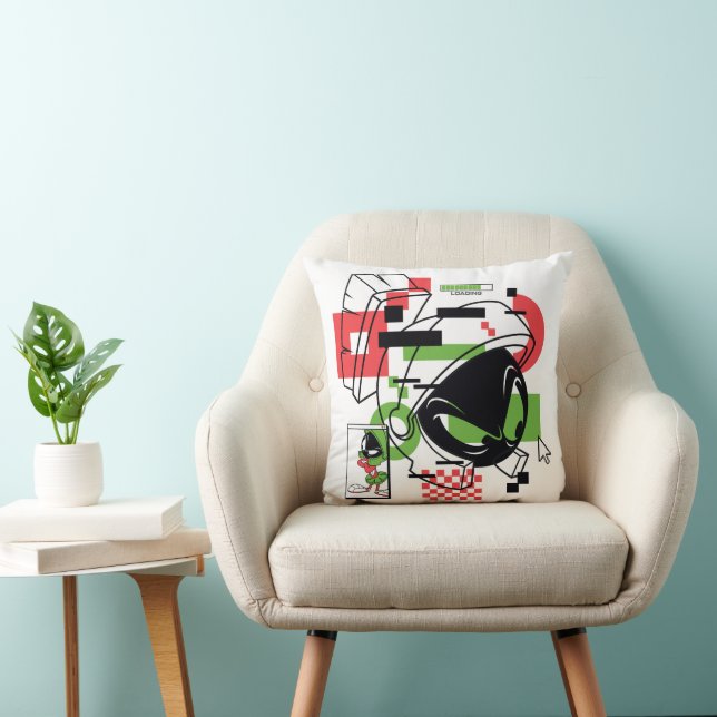 MARVIN THE MARTIAN™ Glitch Cushion (Chair)