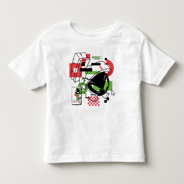MARVIN THE MARTIAN™ Glitch Toddler T-Shirt (Front)