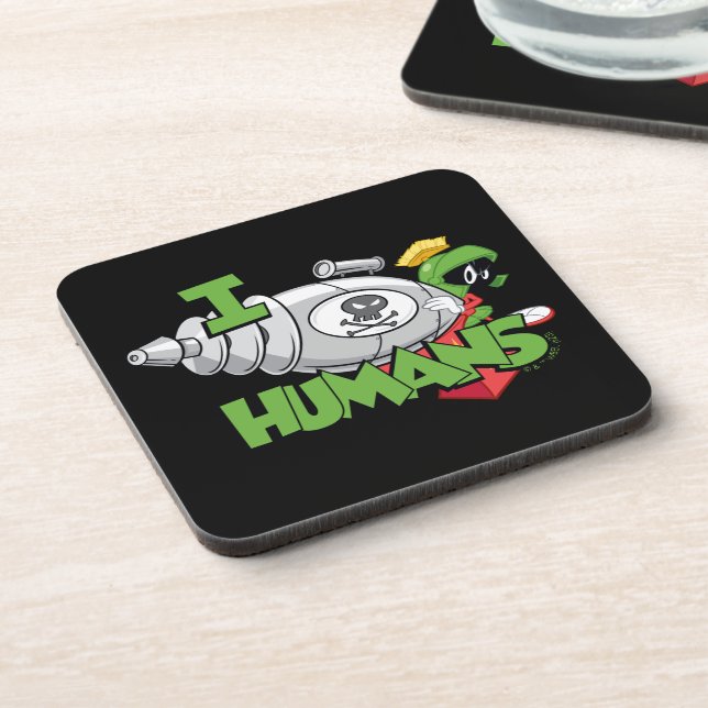 MARVIN THE MARTIAN™ I Laser Humans Coaster (Left Side)