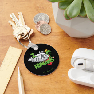 MARVIN THE MARTIAN™ I Laser Humans Key Ring