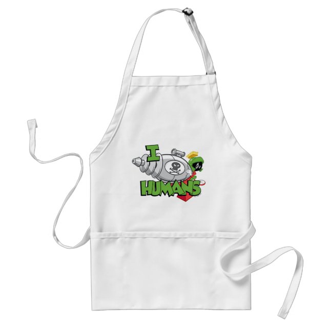 MARVIN THE MARTIAN™ I Laser Humans Standard Apron (Front)