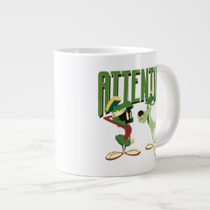 MARVIN THE MARTIAN™ & K-9 "Attention" Large Coffee Mug