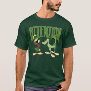 MARVIN THE MARTIAN™ & K-9 "Attention" T-Shirt