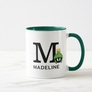 MARVIN THE MARTIAN™ Mad  Add Your Name & Initial Mug