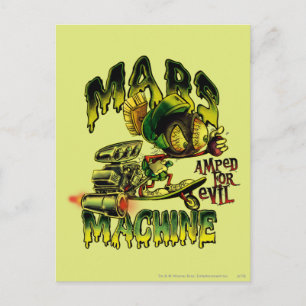 MARVIN THE MARTIAN™ Mars Machine Postcard