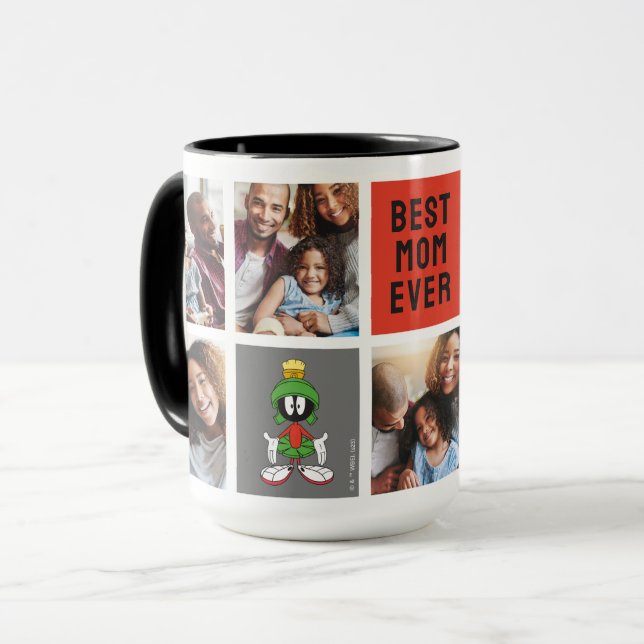 MARVIN THE MARTIAN™ | Mum Photo Collage Mug (Front Left)