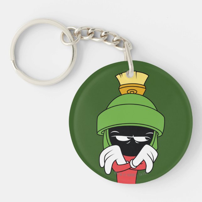 MARVIN THE MARTIAN™ Pout Key Ring (Front)