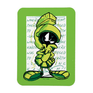 MARVIN THE MARTIAN™ Quote Sketch Magnet