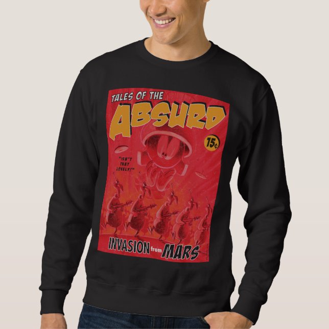MARVIN THE MARTIAN™ Retro Invasion From Mars Comic Sweatshirt (Front)
