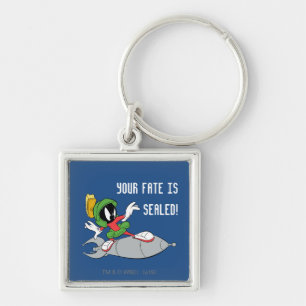 MARVIN THE MARTIAN™ Riding Rocket Key Ring