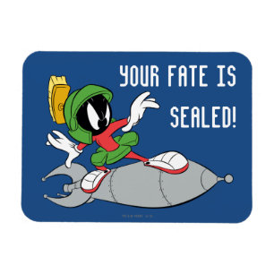 MARVIN THE MARTIAN™ Riding Rocket Magnet