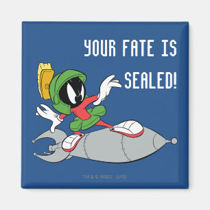 MARVIN THE MARTIAN™ Riding Rocket Magnet