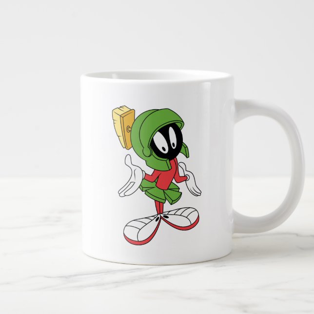 MARVIN THE MARTIAN™ Shrug Large Coffee Mug (Right)