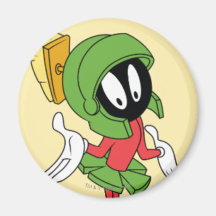 MARVIN THE MARTIAN™ Shrug Magnet