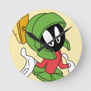 MARVIN THE MARTIAN™ Shrug Round Clock