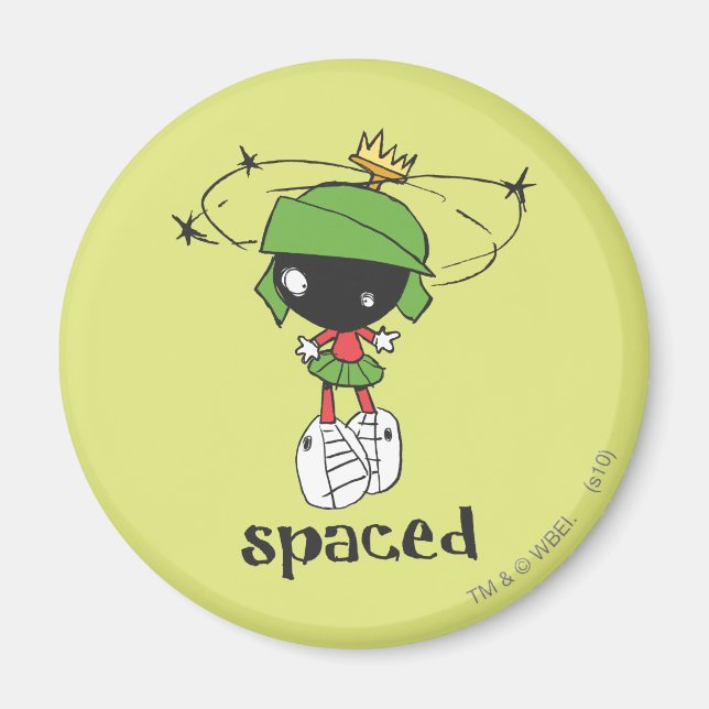 MARVIN THE MARTIAN™ Spaced Magnet (Front)