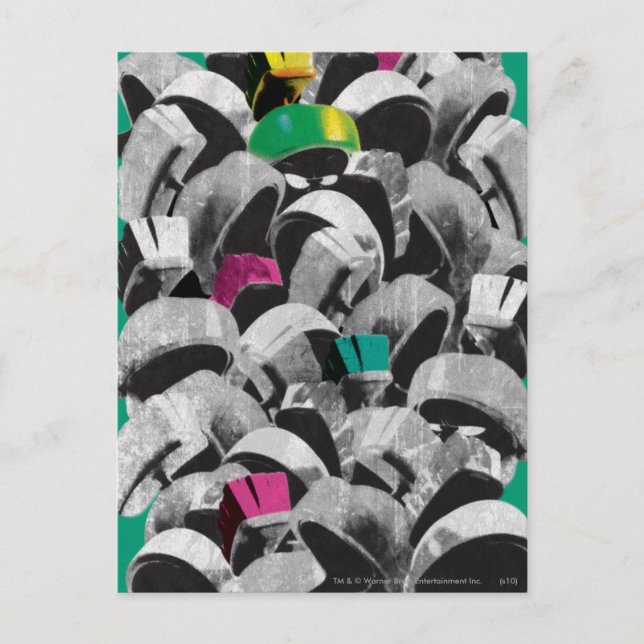 MARVIN THE MARTIAN™ Stacked Postcard (Front)