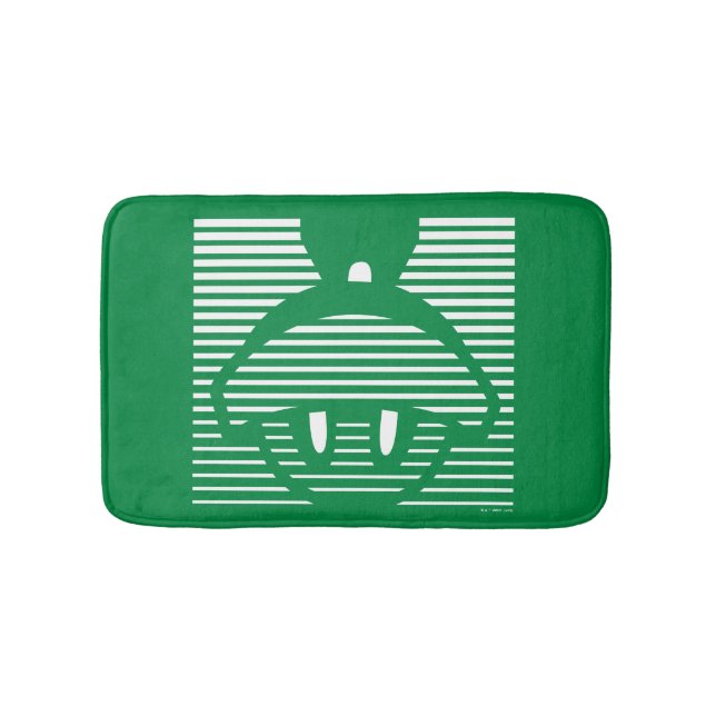 MARVIN THE MARTIAN™ Striped Icon Bath Mat (Front)
