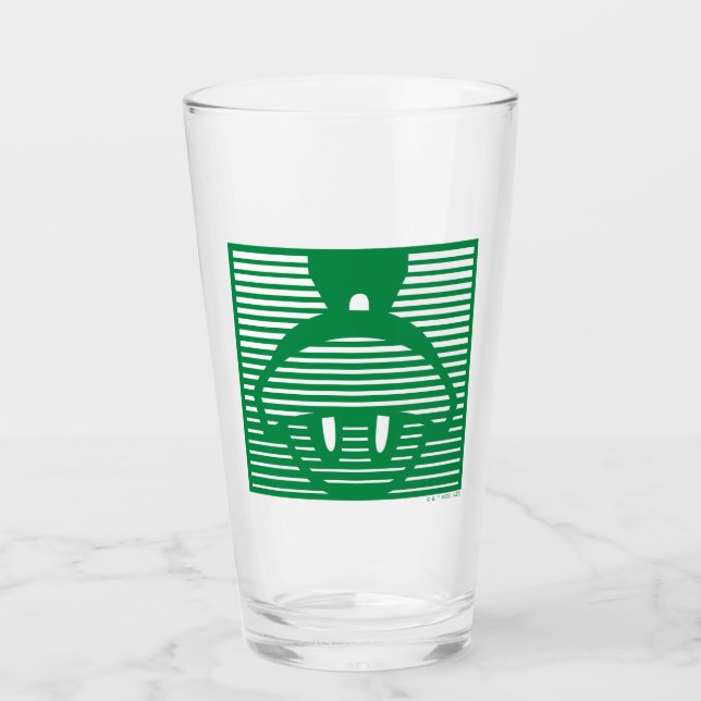 MARVIN THE MARTIAN™ Striped Icon Glass (Front)