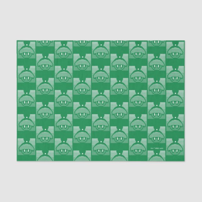 MARVIN THE MARTIAN™ Striped Icon Tissue Paper (Front)