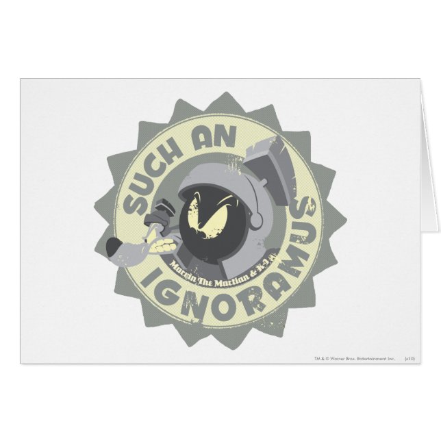 MARVIN THE MARTIAN™ Such An Ignoramus (Front Horizontal)