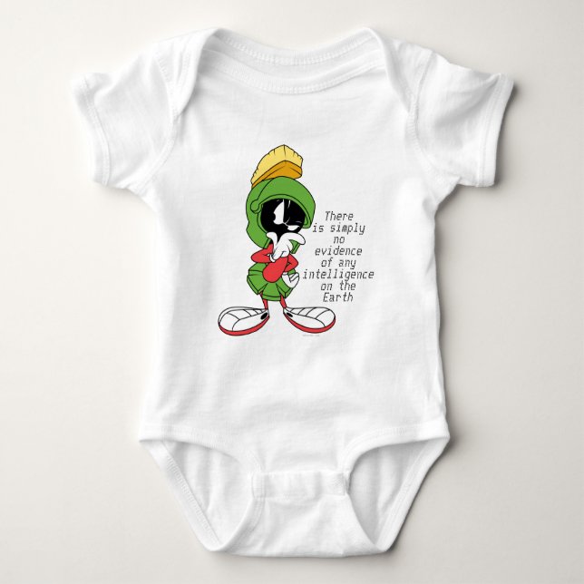 MARVIN THE MARTIAN™ Thinking Baby Bodysuit (Front)