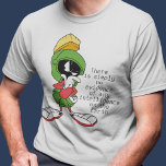 MARVIN THE MARTIAN™ Thinking T-Shirt<br><div class="desc">Showcase your love for Looney Tunes with this Marvin the Martian "Thinking" t-shirt! Featuring the iconic intergalactic character in a contemplative pose, this design blends humour and style. Crafted from soft, high-quality fabric, it’s perfect for casual wear or as a gift for Marvin fans. Customise the fit and colour to...</div>
