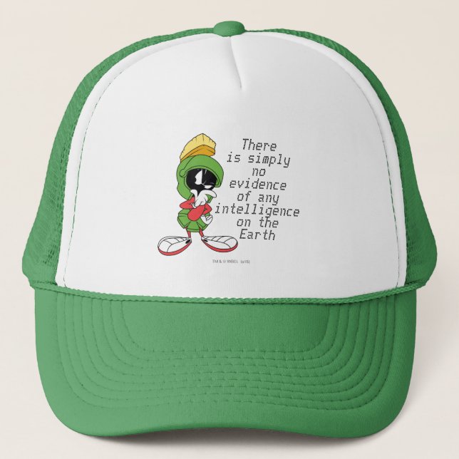 MARVIN THE MARTIAN™ Thinking Trucker Hat (Front)