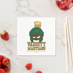 MARVIN THE MARTIAN™ Varsity Collegiate Graphic Napkin
