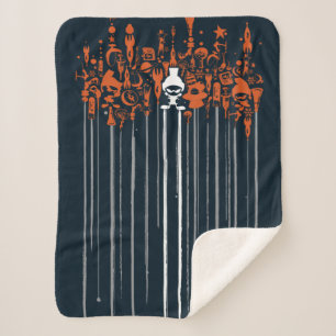 MARVIN THE MARTIAN™ Weapons of Mass Destruction Sherpa Blanket