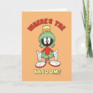 MARVIN THE MARTIAN™ Where's the Kaboom? Card