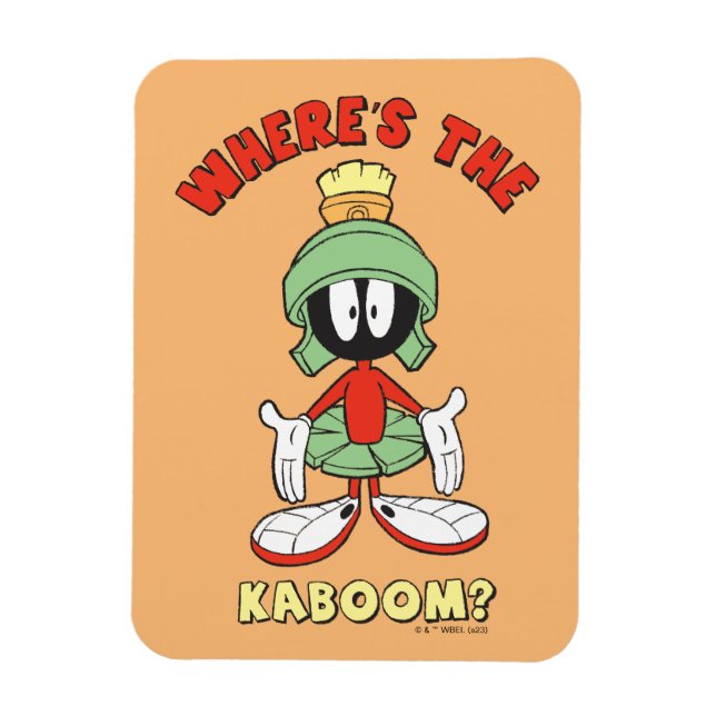 MARVIN THE MARTIAN™ Where's the Kaboom? Magnet (Vertical)