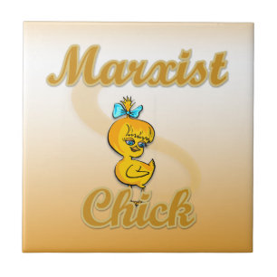 Marxist Chick Tile