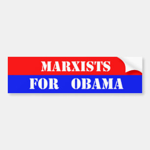 marxists for obama bumper sticker