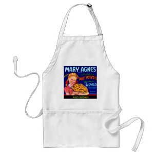 Mary Agnes Louisiana Yams Standard Apron