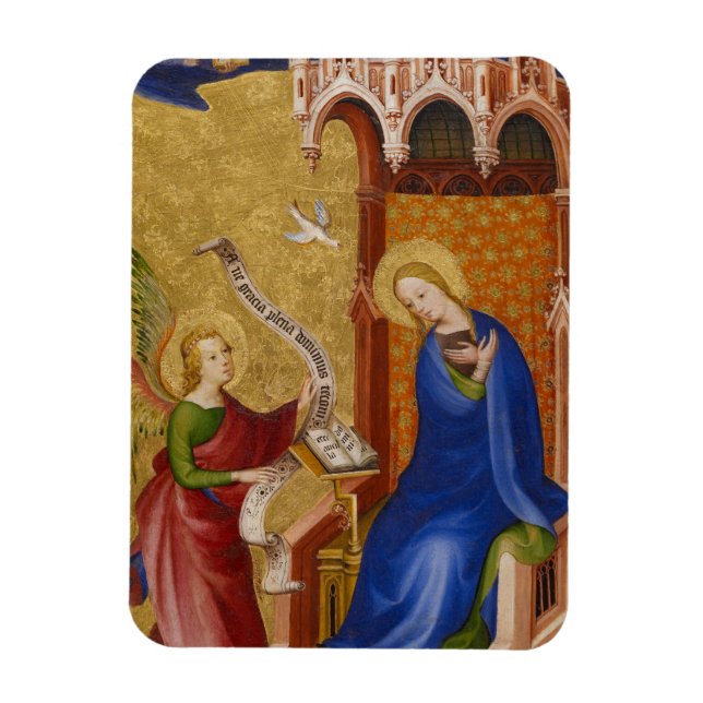 Mary and Angel of Annunciation Magnet (Vertical)
