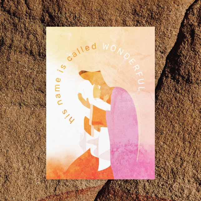 Mary and Baby Jesus Christmas Card (Creator Uploaded)