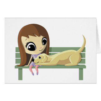Mary and Crouton the Dog