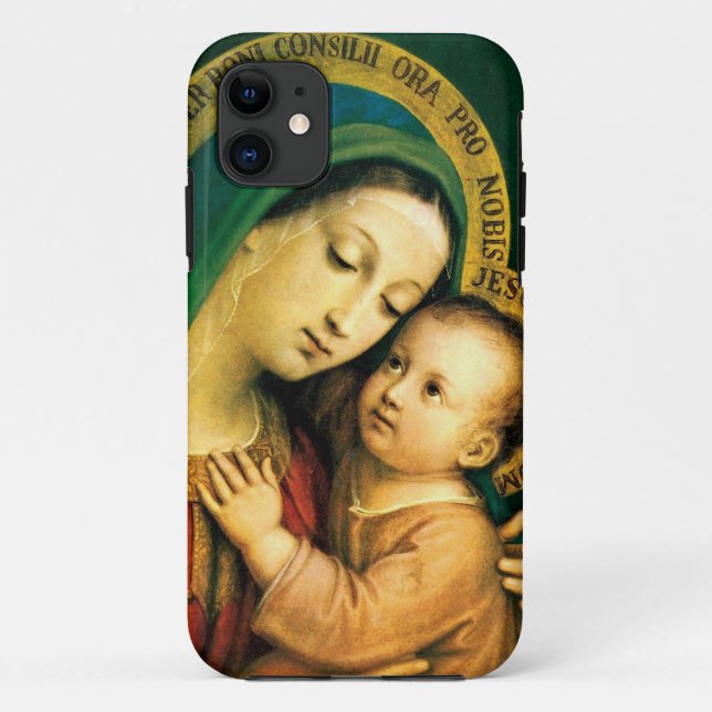 Mary and Jesus Case-Mate iPhone Case (Back)