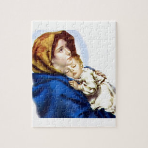 Mary and Jesus Jigsaw Puzzle