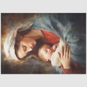 Mary and Jesus Tissue Paper
