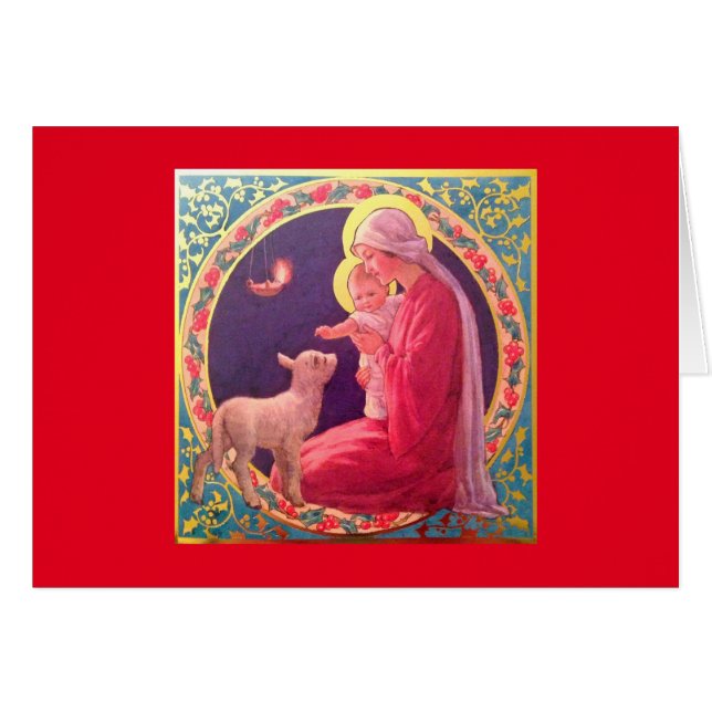 Mary and the Baby Jesus (Front Horizontal)