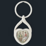 Mary and Tom in "The Other Bennet Sister" Key Ring<br><div class="desc">Not everyone is destined for Mr. Darcy. Mary Bennet has her own love interest in "The Other Bennet Sister" The illustration is  based on one of the romantic scenes in the adaption.</div>