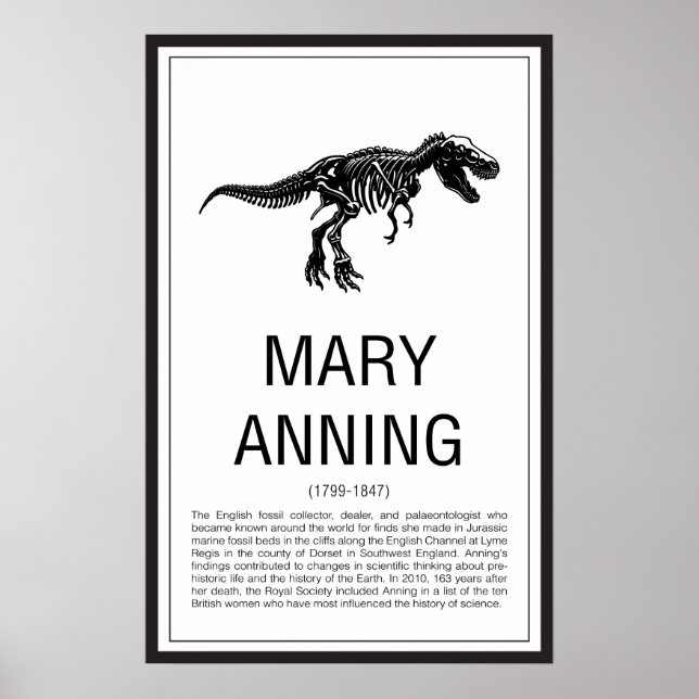 Mary Anning Poster (Front)