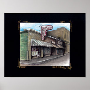 mary-ann's cafe poster