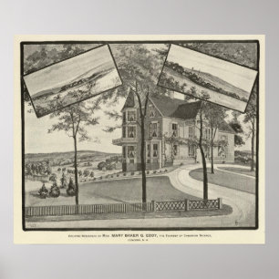 Mary Baker Eddy residence Poster