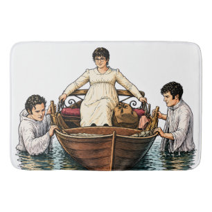 Mary Bennet's Ultimate Boat Ride Bath Mat