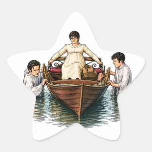 Mary Bennet's Ultimate Boat Ride  Star Sticker