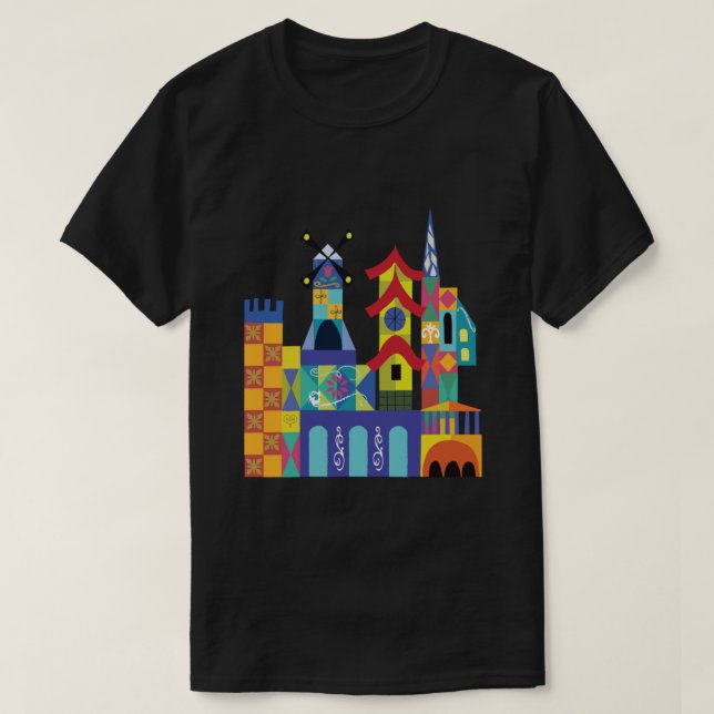 Mary Blair City Scapes .png T-Shirt (Design Front)